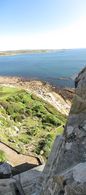 SX09158-09162 View over gardens from South Terrace of Castle on St Michael's Mount.jpg